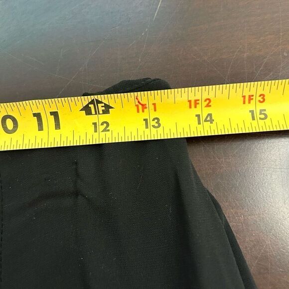 Joseph Ribkoff Black Trends Crepe Layered Palazzo Wide Leg Pants Women’s Size 4 - Picture 12 of 15